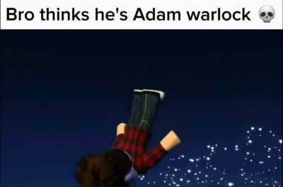 Blud really thinks he's Adam warlock😭