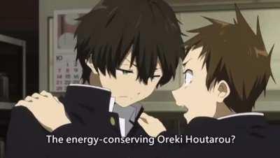 The unexpected “I’m curious” [Hyouka]