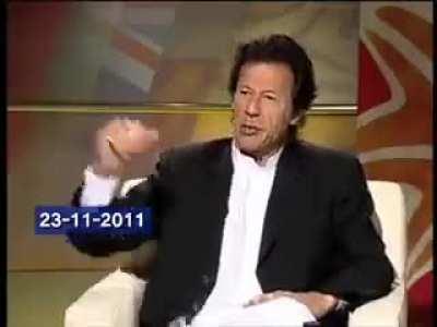 Imran Khan speaking about the 1971 war in 2011.