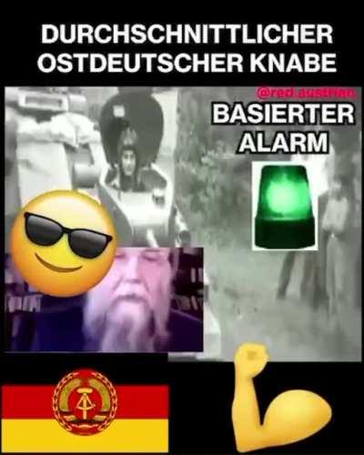 STUPID WEST GERMAN! (Don't need to understand German to get the meme)