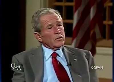 Surprisingly insightful, level headed and articulate take on immigration from former President George W. Bush