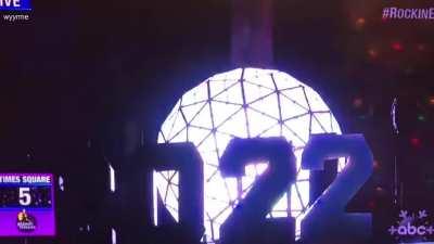 LEAKED ball drop 2022 leaked 1 DAY EARLY