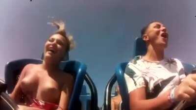 A bad dress to have on a rollercoaster