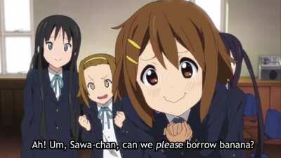 Bro how Yui gonna borrow it bro