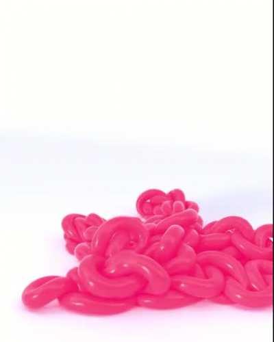 Squishy chain - simulated in Houdini &amp;amp; rendered in Octane