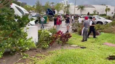 Tornado hits Palm Beach