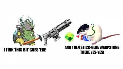 Glue won't stick : r/Warhammer40k