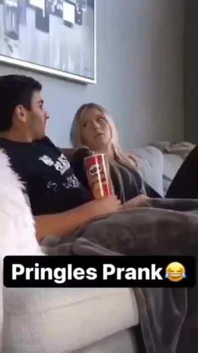 Pringles prank