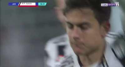 Dybala death stares the Juventus leadership after scoring the opener vs Udinese.