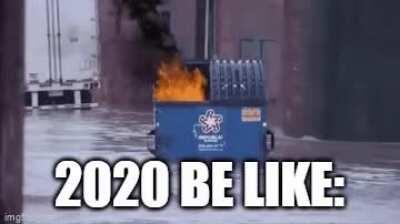 2020 in a nutsh... Dumpster!