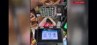 Convenience store customer uncovers card skimmer device at 7-Eleven