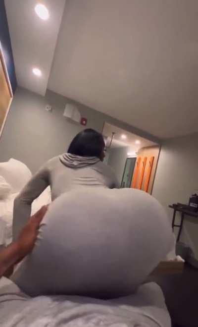 When I find an ass like this to sit on me it’s over!