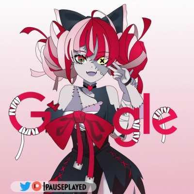 I made Kureiji Ollie as GOOGLE Logo Event! INSTALL LINK BELOW!