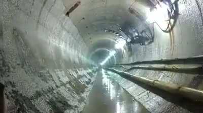 Underground explosion