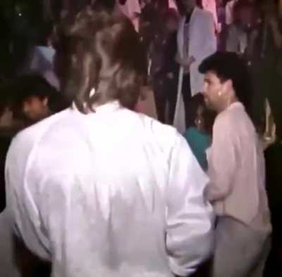 Disco in the 80s but everyone is Leonel Messi