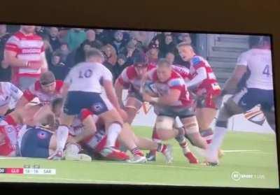 Owen Farrell not carded for this