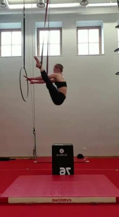 impressive acrobatics