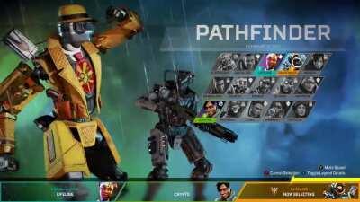 The new Pathfinder skin in Apex Legends is amazing.