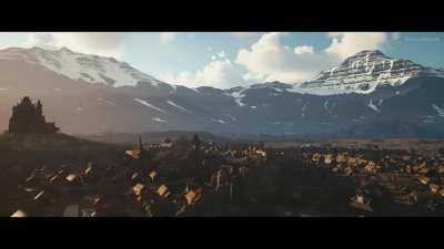 I made Whiterun in Unreal Engine 5 – going for a more realistic vibe and (somewhat) lore-accurate scale...