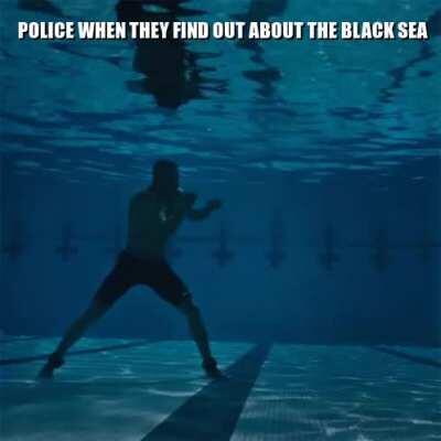 when police discover the black sea