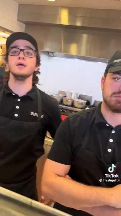 A guy calls out Chipotle for the unsanitary conditions