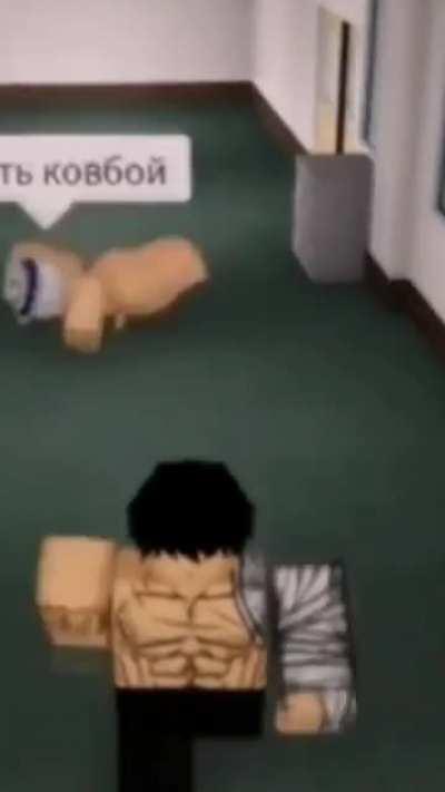 Buff Roblox dude destroys noob copy girl : r/GoCommitDie