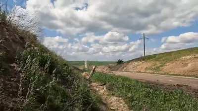 Press Members Close Calls with Artillery (unknown date, possibly Donbas)