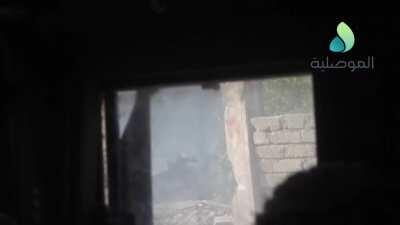 ISOF skirmishes with entrench IS fighters in the Al-Bakr neighborhood of Mosul - November 2016