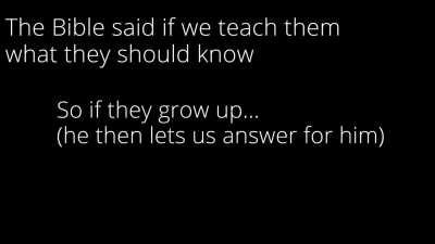 Church admin tells parents and officers to &quot;teach&quot; their kids. Worries that they'll leave INCult in the future.