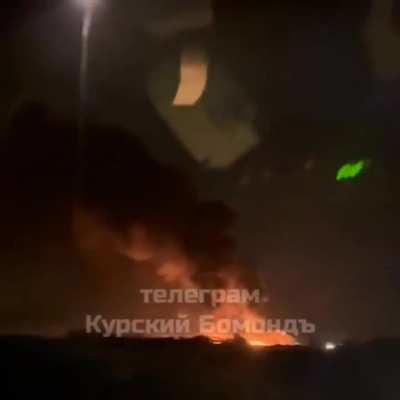 In Polevaya, Kursk Oblast, a Ukrainian long-range drone attack hit an oil depot, causing a massive fire. July 28, 2024