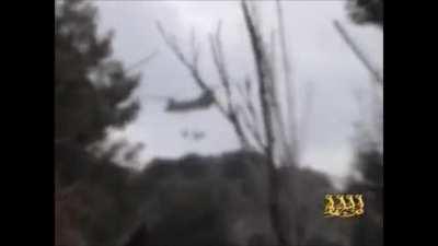 [Modern] Coalition Chinook is hit by accurate rocket fire (Korengal Valley, Afghanistan) (2008)