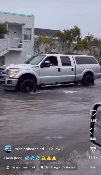 After the flooding in San Diego