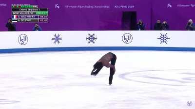 French figure skater Adam Siao Him Fa just did an illegal backflip in competition at the European Championships, deliberately incurring a deduction, as a flex of his confidence that he would win anyway. He did, in fact, win.