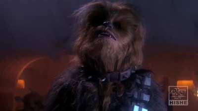 Chewbacca sings &quot;Silent Night&quot; in Wookie