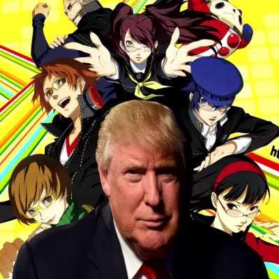 Donald Trump - Shadow World, Persona 4 Golden (A.I. Cover)