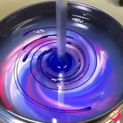 Reverse paint mixing