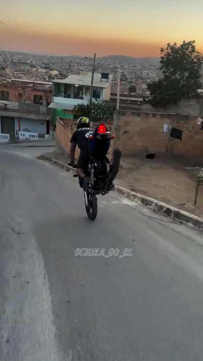 Average Brazilian biker