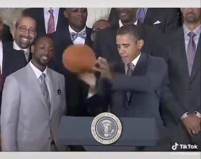 Obama basketball skills edit