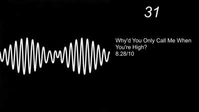 r/arcticmonkeys Ranks Every Arctic Monkeys Song Released! Discuss in the comments about the results!