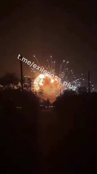 RU POV: Russian bystanders record the blast In Tikhoretsk, Krasnodar Region