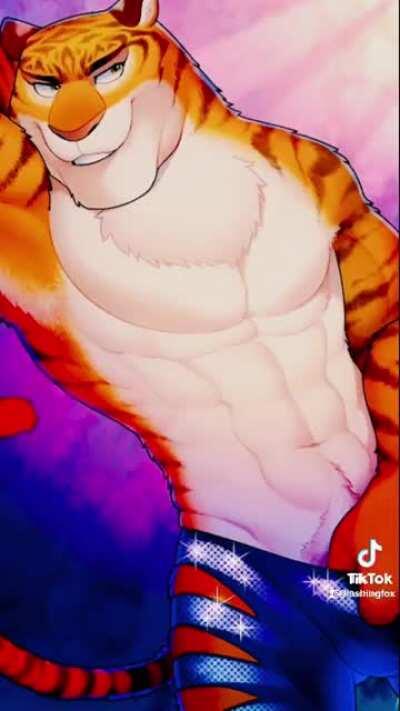 tony the tiger lookin kinda different these days huh...