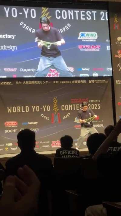 Best performance at the World Yo-Yo Competition 