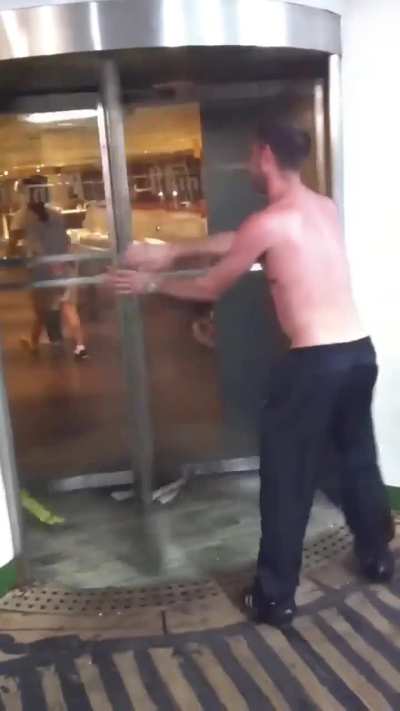 Playing Russian Roulette With Revolving Door. WCGW