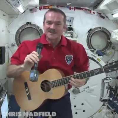 Guitar in zero gravity