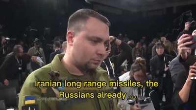 Kyrylo Budanov, chief of the Main Directorate of Intelligence (HUR) of Ukraine’s Ministry of Defense:No Iranian missiles have been used by Russia!
