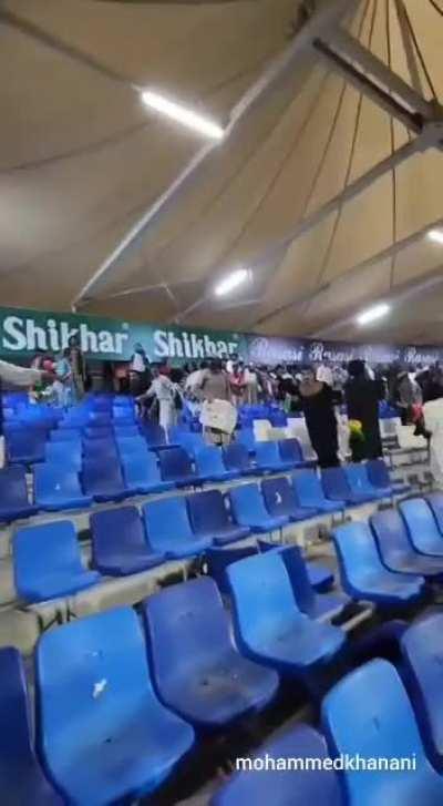 Ugly scenes from Sharjah Cricket Stadium 2/2