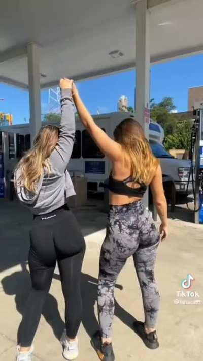 Two Juicy PAWG's in Yoga Pants