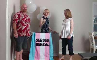 I came out through a gender reveal