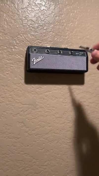 Guitar Amp Key Holder