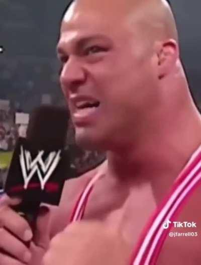 What was Kurt Angle on? 